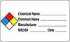 Roll Products Hazard Chemical Label, Roll, PK250 141534