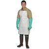 Zoro Select Disposable Bib Apron, White, Universal AP-KG