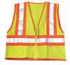 Kishigo Large Class 2 High Visibility Vest, Lime 1056-L