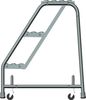 Ballymore 28 1/2 in H Steel Rolling Ladder, 3 Steps, 450 lb Load Capacity 318GSU