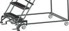Ballymore 103 in H Steel Rolling Ladder, 7 Steps, 450 lb Load Capacity 073214R