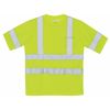 Zoro Select Short Sleeve T-Shirt, Lime, 100 per. PET, M UHV302L M