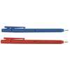 Detectapro Metal Detectable Stick Pen, Red, PK50 CPENRD