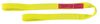 Lift-All Web Sling, Type 3, 3 ft L, 1 in W, Nylon, Yellow EE1601NFX3