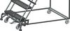Ballymore 103 in H Steel Rolling Ladder, 7 Steps, 450 lb Load Capacity WA073214X
