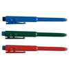 Detectapro Metal Detectable Retractable Pen, Blue, PK25 RPENBL