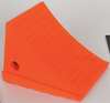 Checkers 6-1/4 in. Urethane Wheel Chock in Orange UC1700