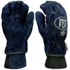 Shelby Firefighters Gloves, L, Cowhide Lthr, PR 5227 L