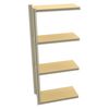 Tennsco Shelving Add-On Unit, 18 x 36 x84 In, Sand ZV7-3618A-4D SAND