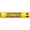 Brady Pipe Mrkr, Liquid Nitrogen, 2-1/2to3-7/8In 4227-C