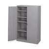 Tennsco Stationary Storage Cabinet, 20 Gauge Steel, 78 in H x 48 in W x 24 in D, Black J2478SUBK