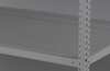 Tennsco Perforated Shelf, Steel, 22 ga., Gray PQ2-4824P