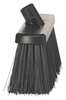 Remco 11-1/4 in Sweep Face Broom Head, Stiff, Synthetic, Black 29159