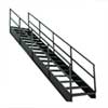 Zoro Select Industrial Stairway Legs, 49"H, For 56" Rise Stairways, Set of 2 IS56-36 2 LEGS