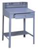 Tennsco Shop Desk, 34-1/2 x 53 x 29In, Medium Gray SR-58 MED GRAY