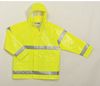 Tingley ComfortBrite Flame Resist Rain Jacket, Yellow/Green, XL J53122