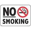 Electromark No Smoking Sign, 7 in Height, 5 in Width, Vinyl, English S1476SC5