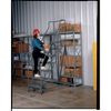 Ega 66 in H Steel Rolling Ladder, 3 Steps, 450 lb Load Capacity Z031