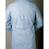 Lab Safety Supply Lab Coat, Blue, Female, L 8VN21