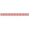 Zoro Select Barricade Tape, Red/White, 180 ft x 2 In 2 IN W X 60
