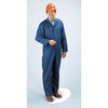 Zoro Select Coverall, Chest 44In., Blue CT10PB RG 44