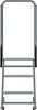 Ballymore 58 1/2 in H Steel Rolling Ladder, 3 Steps, 450 lb Load Capacity H318P