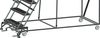 Ballymore 153 in H Steel Rolling Ladder, 12 Steps, 450 lb Load Capacity 123214R