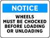Electromark Notice Sign, 10 in Height, 14 in Width, Vinyl, English S207V10