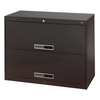 Tennsco 36" W Laterial File Cabinet, Black LPL3624L20 BLACK