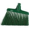Remco 11 51/64 in Sweep Face Angle Broom Head, Synthetic, Green 29142