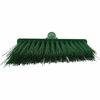 Remco 11 51/64 in Sweep Face Angle Broom Head, Synthetic, Green 29142