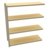 Tennsco Boltless Shelving Add-On, 72x24, 4 Shelf ZV7-7224A-4D SAND