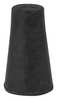 Zoro Select Stopper, 19mm, Black, PK170 RST000-S