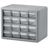 Akro-Mils Drawer Bin Cabinet with 26 Drawers, Plastic, 20 in W x 10 1/4 in H x 6 1/2 in D 10126