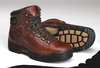 Rocky Size 11W Men's 6 in Work Boot Steel Work Boot, Dark Brown FQ0006114