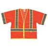 Kishigo Medium Class 3 High Visibility Vest, Orange 1243-M