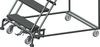 Ballymore 93 in H Steel Rolling Ladder, 6 Steps, 450 lb Load Capacity WA063214P