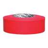 Zoro Select Taffeta Flagging Tape, Red Glo, 150 ft TFRG-200