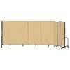 Screenflex Partition, 20 Ft 5 In Wx7 Ft 4 In H, Beige CFSL7411-DO