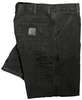 Carhartt Dungaree Work Pants, Black, Size 32x36 In B11-BLK 32 36