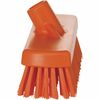 Vikan 12"L Orange Replacement Deck Brush, Polyester 70607