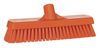 Vikan 12"L Orange Replacement Deck Brush, Polyester 70607