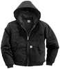 Carhartt Men's Brown Cotton Hooded Duck Jacket size 5XL J140-BRN 5XL REG