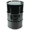 Zoro Select Closed Head Transport Drum, Steel, 55 gal, Lined, Black TH55-3E
