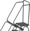 Ballymore 103 in H Steel Rolling Ladder, 7 Steps, 450 lb Load Capacity 073214GSU