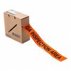 Brady Floor Marking Tape Roll, Orange, 2In W 121364