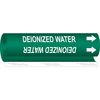 Brady Pipe Marker, Deionized Water, 5671-O 5671-O