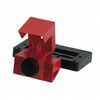 Brady Oversized Clamp-On Circuit Breaker Lockout, 480/600V AC, Red, Pack 6 65321