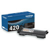 Brother Toner Cartridge, 1200 Page-Yield, Black TN420