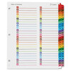 Cardinal Dividers 52 Tab, Assorted Colors 60990